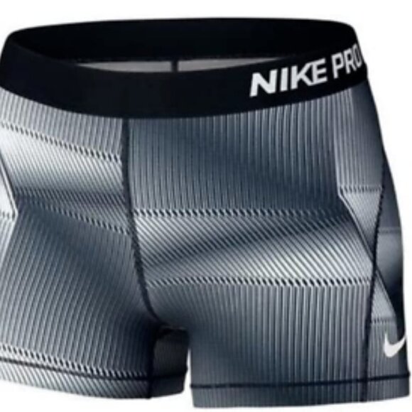 NEW NIKE PRO Womens 3.0" COMPRESSION Shorts-Black - Picture 1 of 6